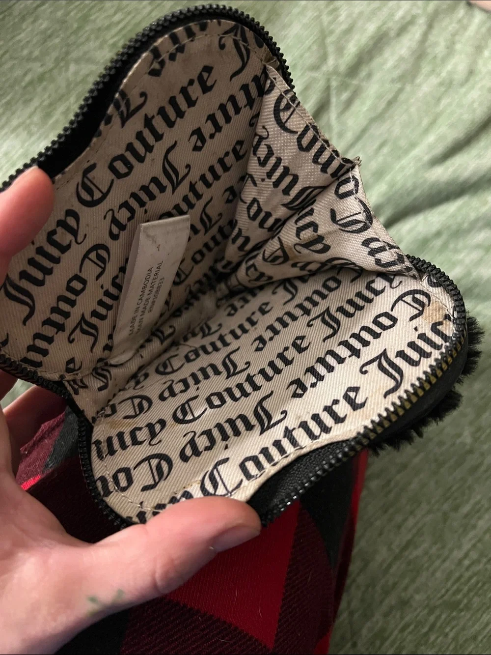 Juicy Couture Black Heart Wallet
